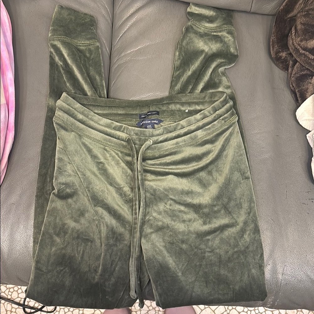 American Eagle Outfitters Olive Green Joggers